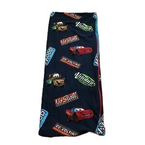 Disney Cars Fleece Sleeping Bag Blue Mater Lightning McQueen Blanket